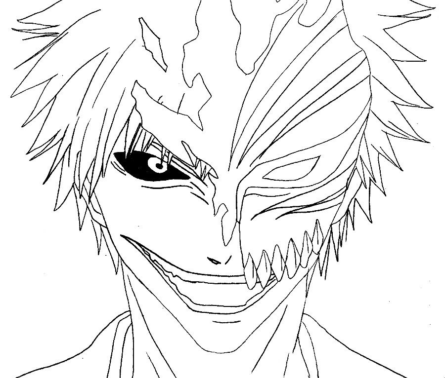 Bleach coloring pages