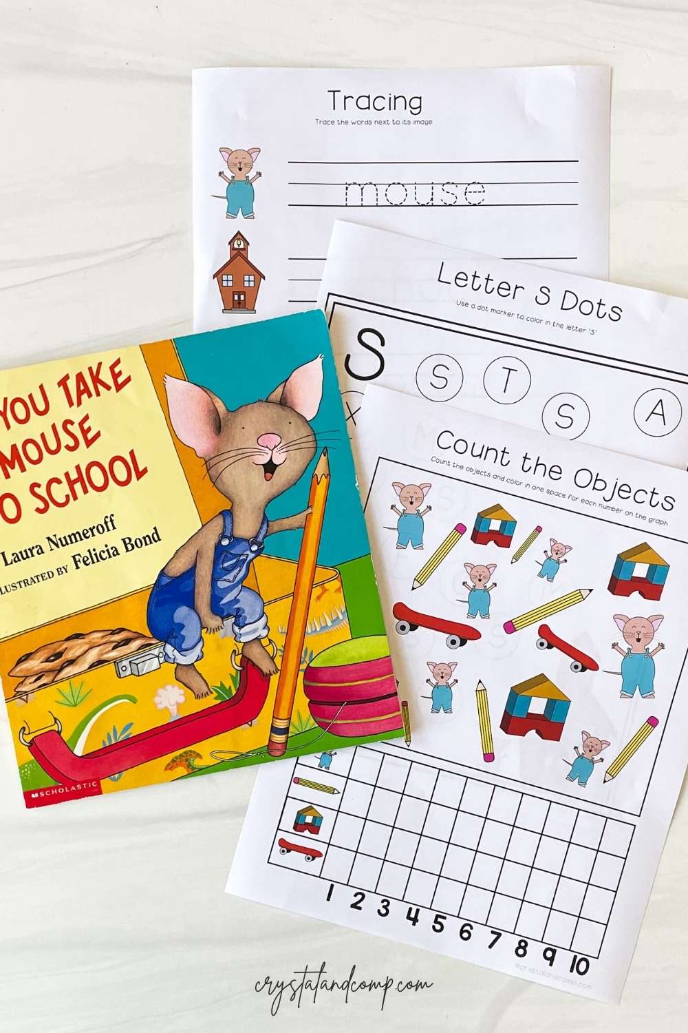 If you take a mouse to school printables free