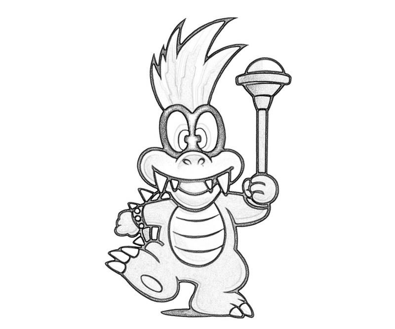 Iggy koopa play super mario coloring pages super coloring pages mario coloring pages