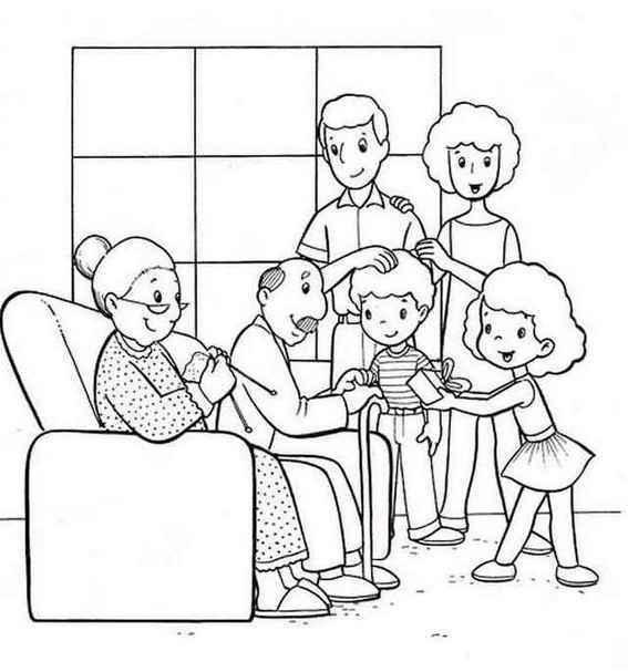 Top family coloring pages for kids to talk âabout meâ family coloring pages coloring pages for kids family coloring