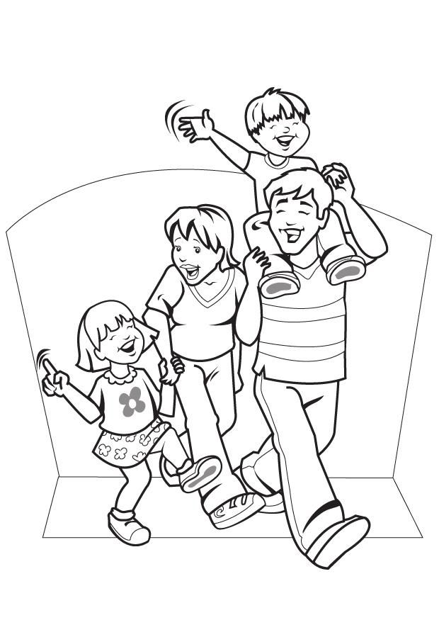 Familia family coloring pages family coloring coloring pages inspirational