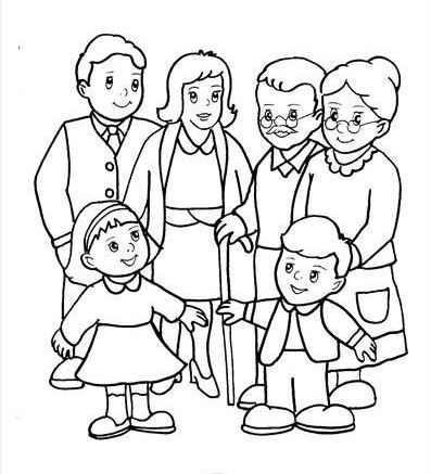 Pin by cãndea evelyne on familia family coloring pages coloring pages coloring pages for kids