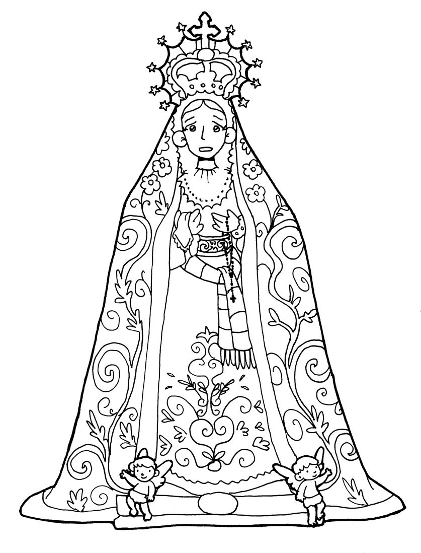 Pin en virgen marãa