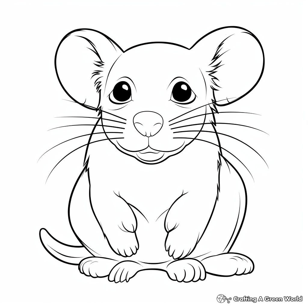Rat coloring pages