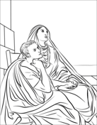 Desenho de santa cecãlia para colorir desenhos para colorir e imprimir gratis