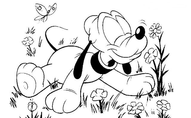 Dibujos animados para colorear de disney