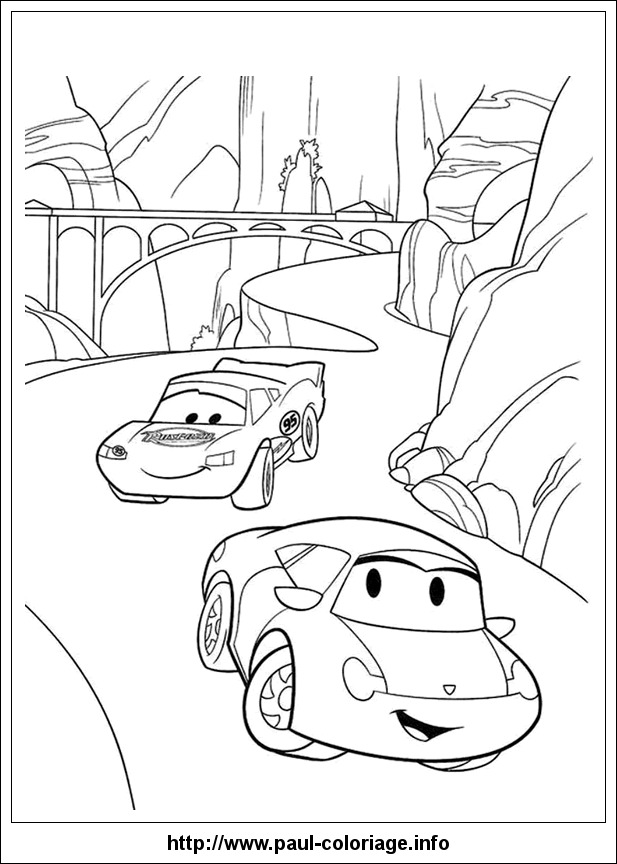 Coches coloriage