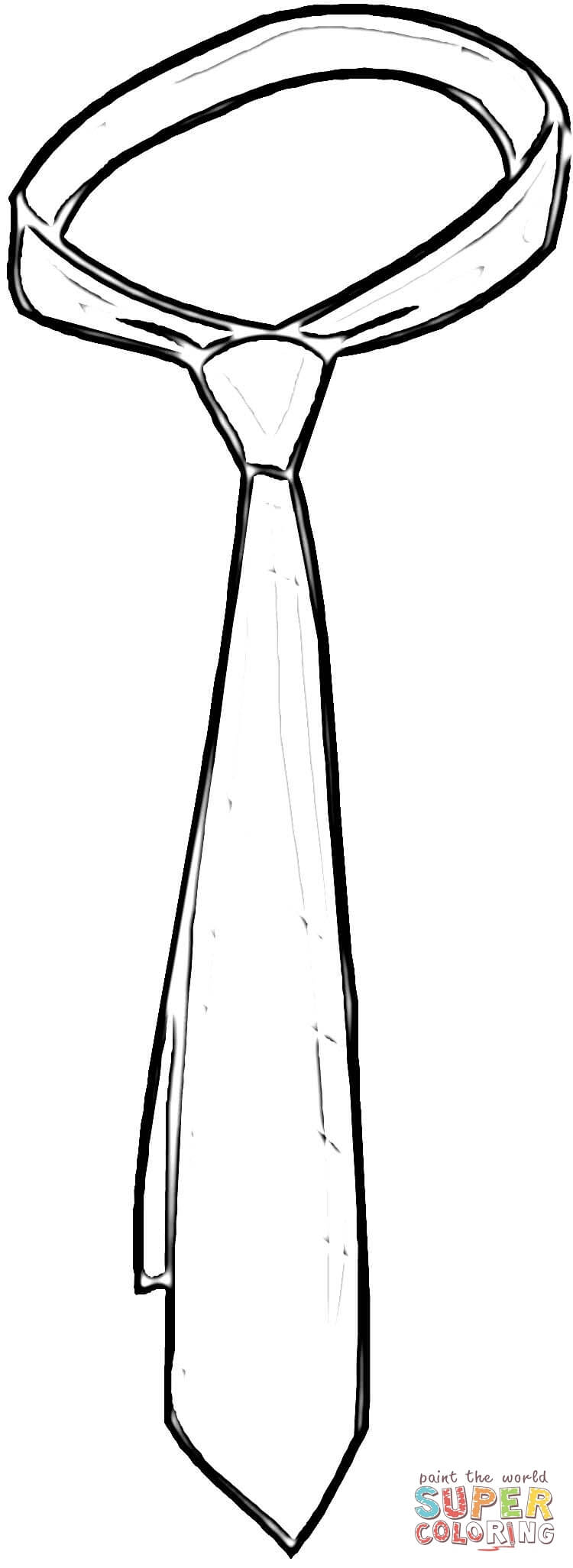 Dibujo de corbata para colorear dibujos para colorear imprimir gratis