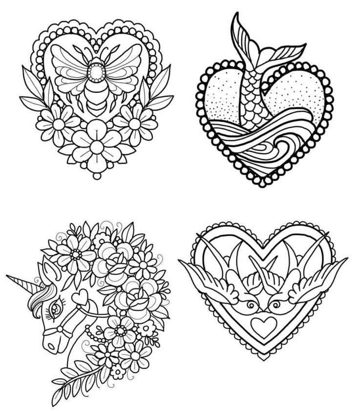 Dibujos de tatuajes para colorear wonder