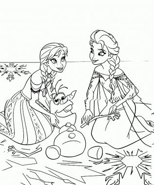Dibujos para colorear de frozen para imprimir y recortar frozen para colorear dibujos de frozen frozen para pintar