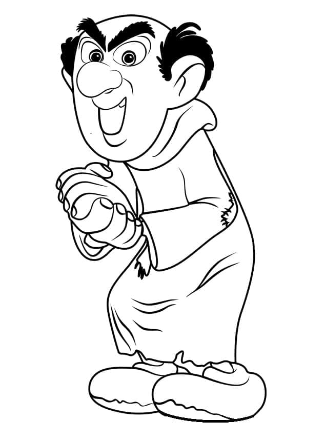 Gargamel coloring pages