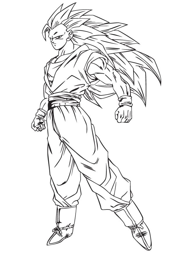 Dibujo de goku goku y black goku
