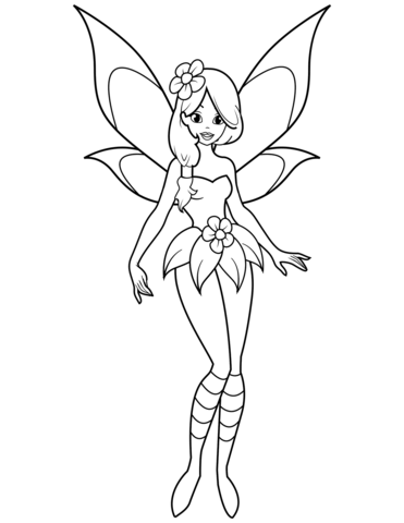 Hada dibujo para colorear fairy coloring fairy coloring pages fairy coloring book