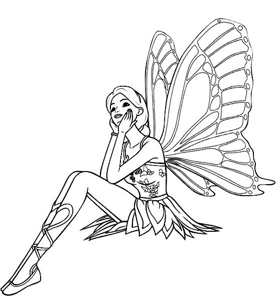 Para colorear hada fairy coloring pages fairy coloring barbie coloring pages