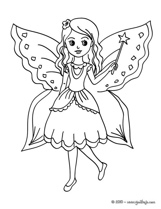 Dibujos para pintar hadas dibujos dibujosparapintar hadas pintar fee ausmalbilder ausmalbilder malvorlagen tiere