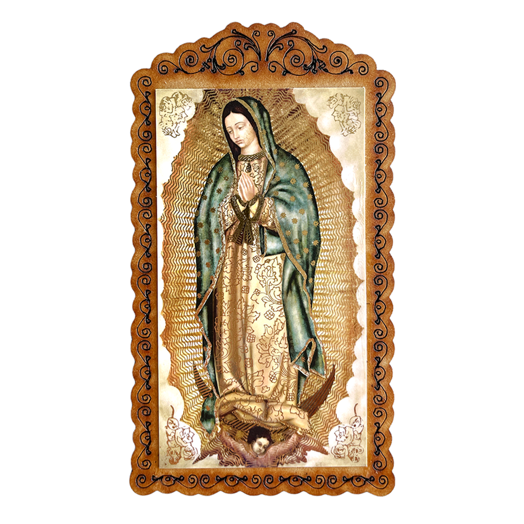 Mini cuadro virgen de guadalupe â