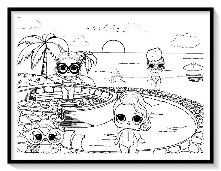 Ðð muãecas lol para colorear online ðð dibujar y pintar muãecas lol imprimir imagen ðð pãginas para colorear lindas pãginas para colorear muãecas lol