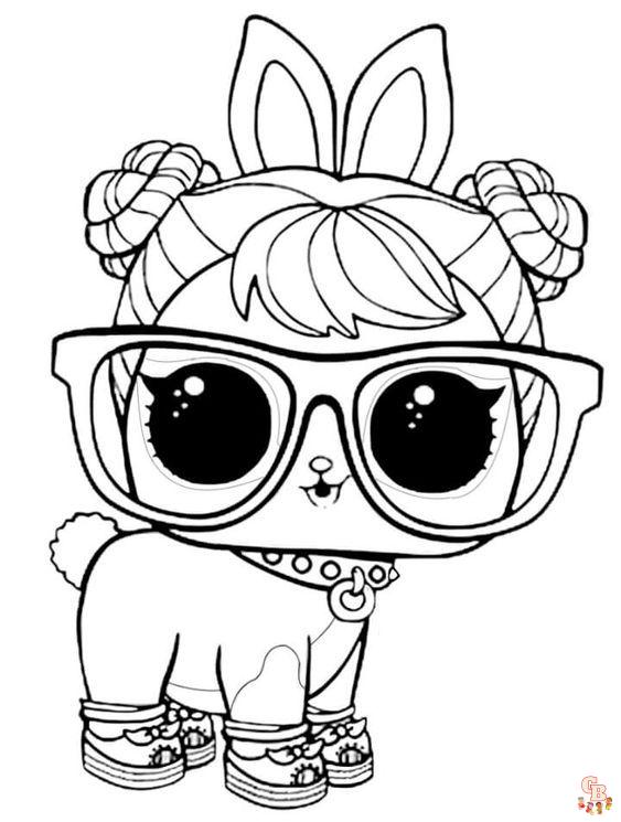 Pãginas para colorear de lol pets para imprimir gratis para niãos