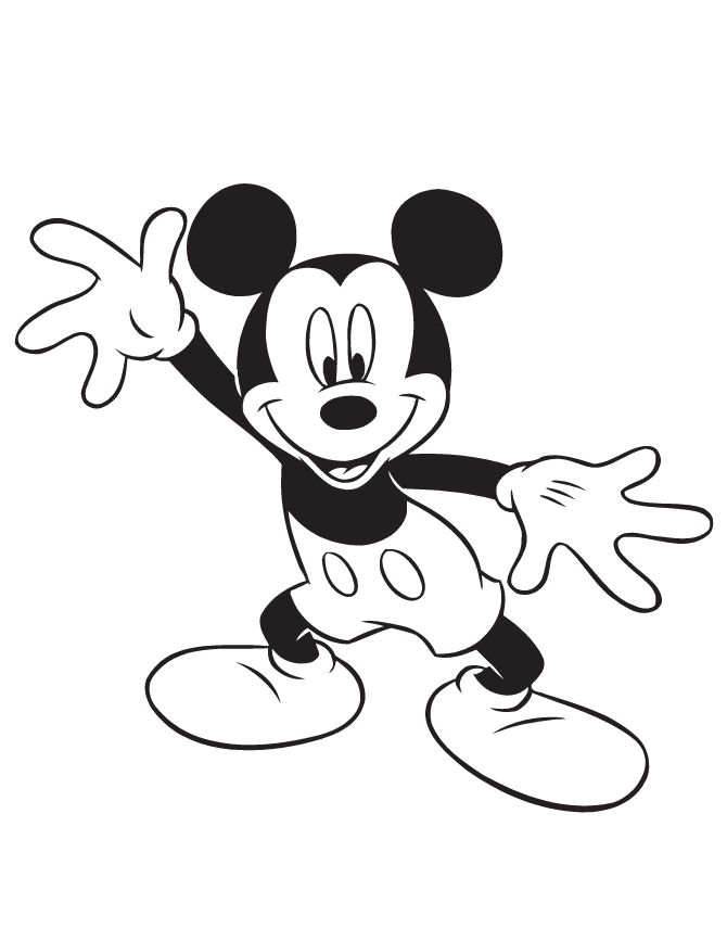 Mickey mouse coloring pages pãginas para colorear disney mickey mouse dibujos