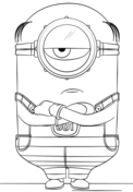 Minions coloring pages free coloring pages