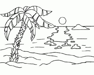 Imagenes para colorear de paisajes para usar beach coloring pages coloring pages coloring pages nature
