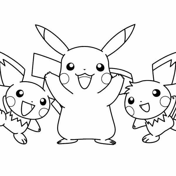 Dibujos pikachu para dibujar imprimir colorear y recortar fãcilmente pikachu coloring page pokemon coloring pages coloring pages for boys