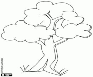 Juegos de ãrboles para colorear imprimir y pintar dibujos para colorear dibujos de ãrboles dibujos sencillos