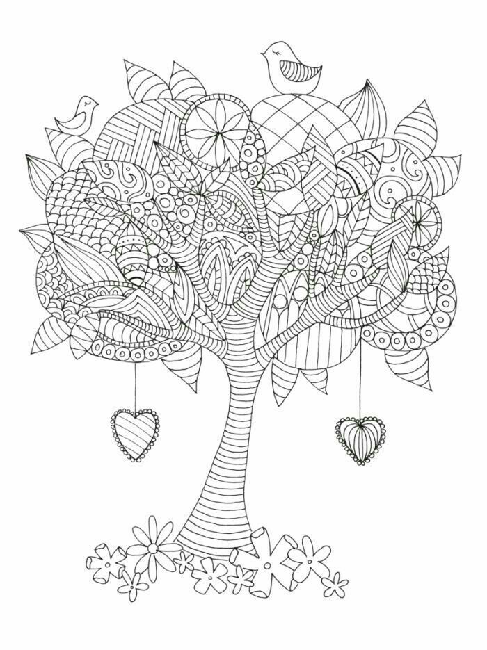 Pin by alejandra castillo on ãrboles mandala coloring pages tree coloring page coloring books