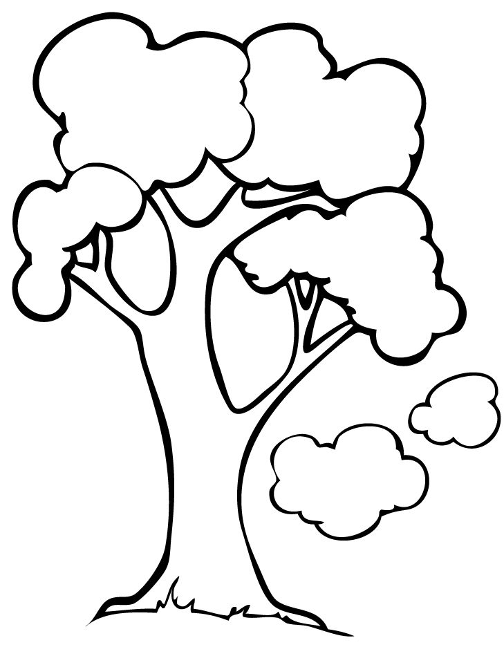 Arbol dibujo para colorear gratis e dibujos para colorear imprimir dibujos para colorear dibujos de ãrboles
