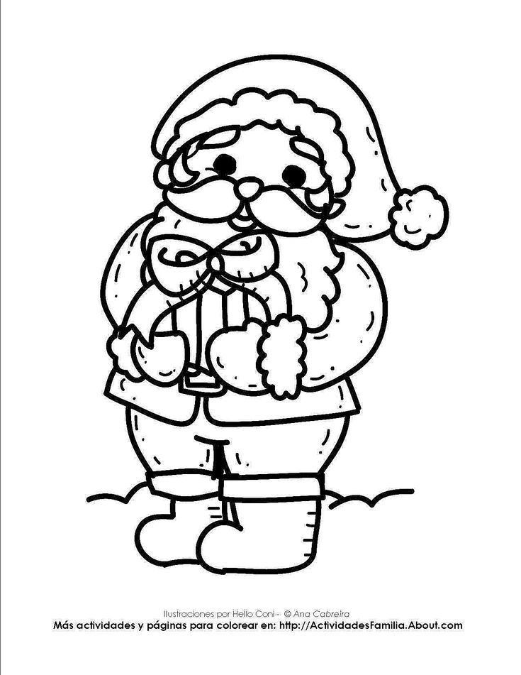 Dibujos de navidad para colorear santa claus dibujos de navidad pãginas para colorear de navidad dibujos de navidad para imprimir