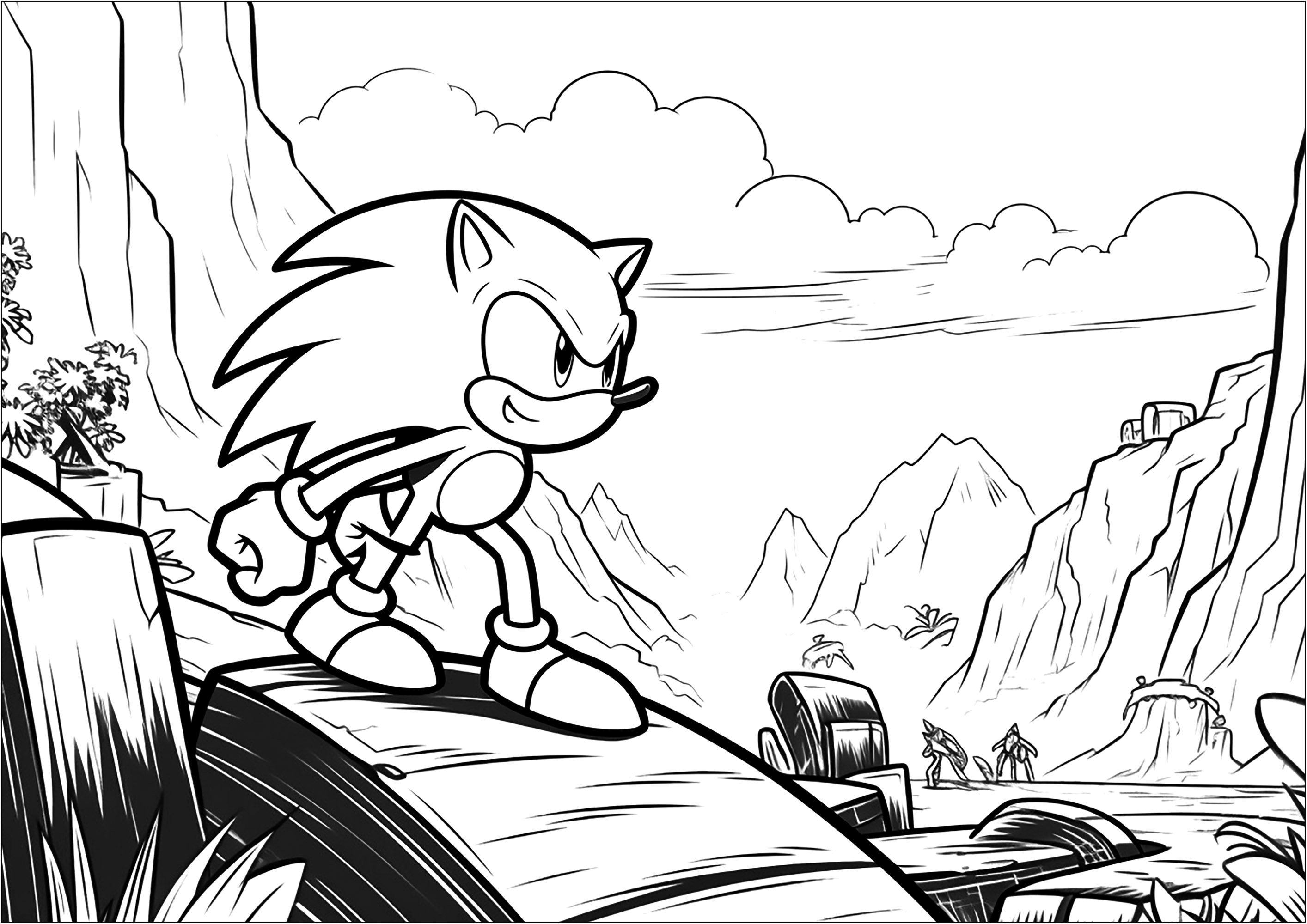 Sonic listo para nuevas aventuras