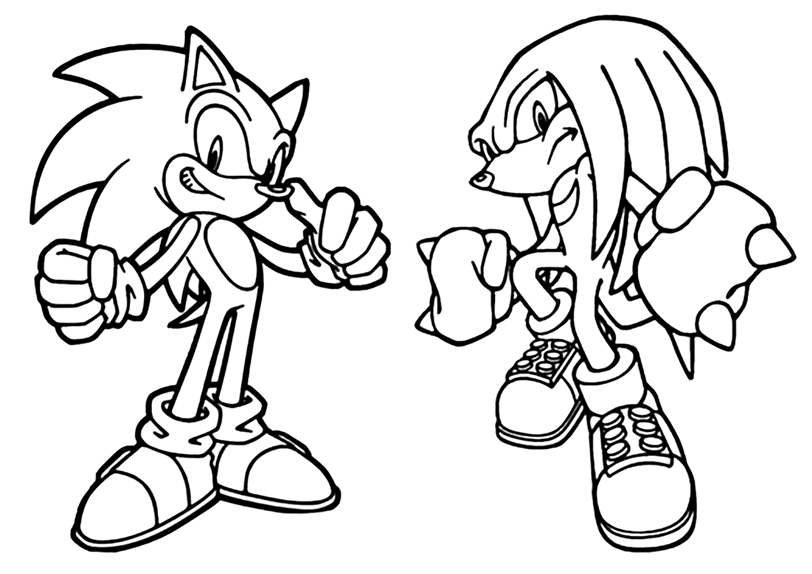 Sonic y knuckles