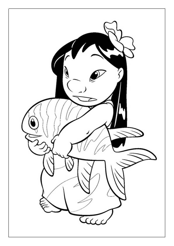 Lilo y stitch para colorear â dibujos de lilo y stitch para colorear