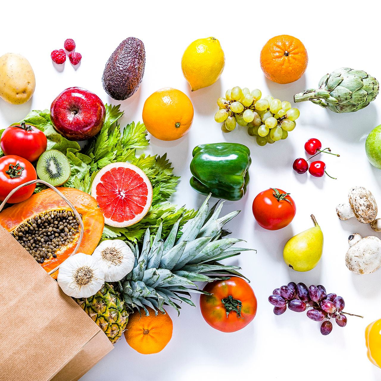 Quã beneficios a la salud aportan las frutas y verduras de color naranja