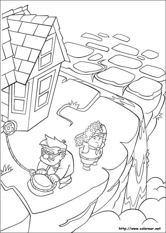 Dibujos para de up una aventura de altura