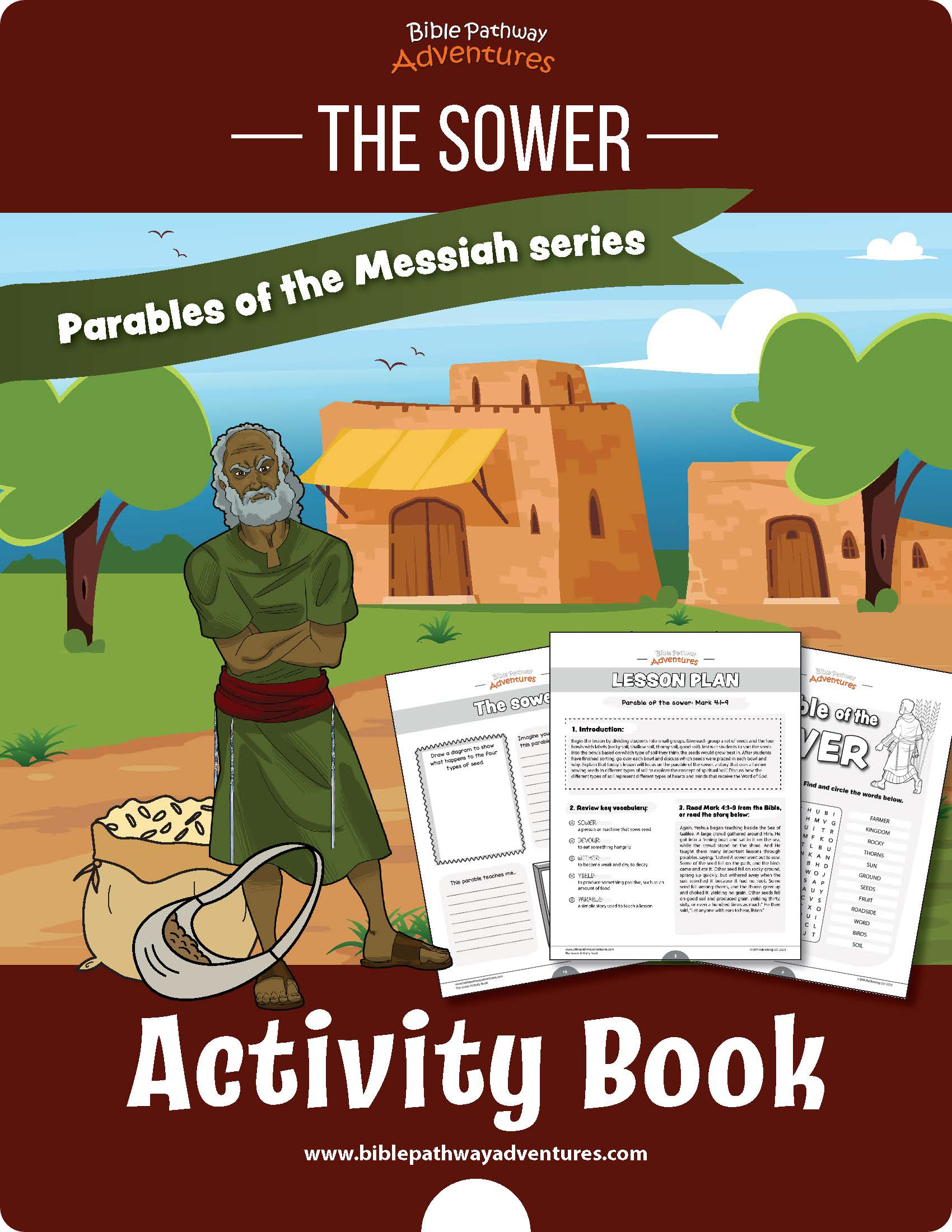 Libro de actividades de la parãbola del sembrador â bible pathway adventures