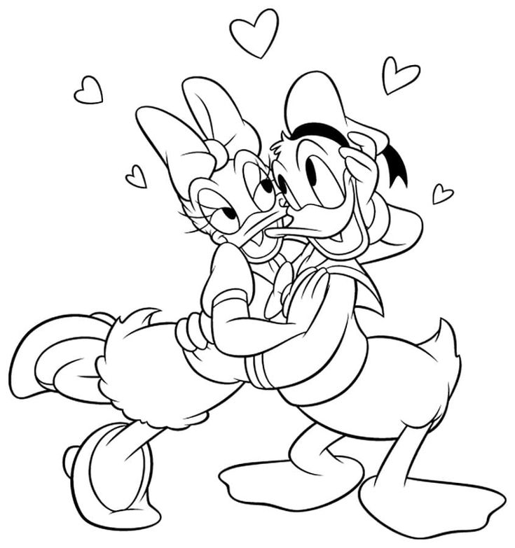 Dibujos de amor para colorear
