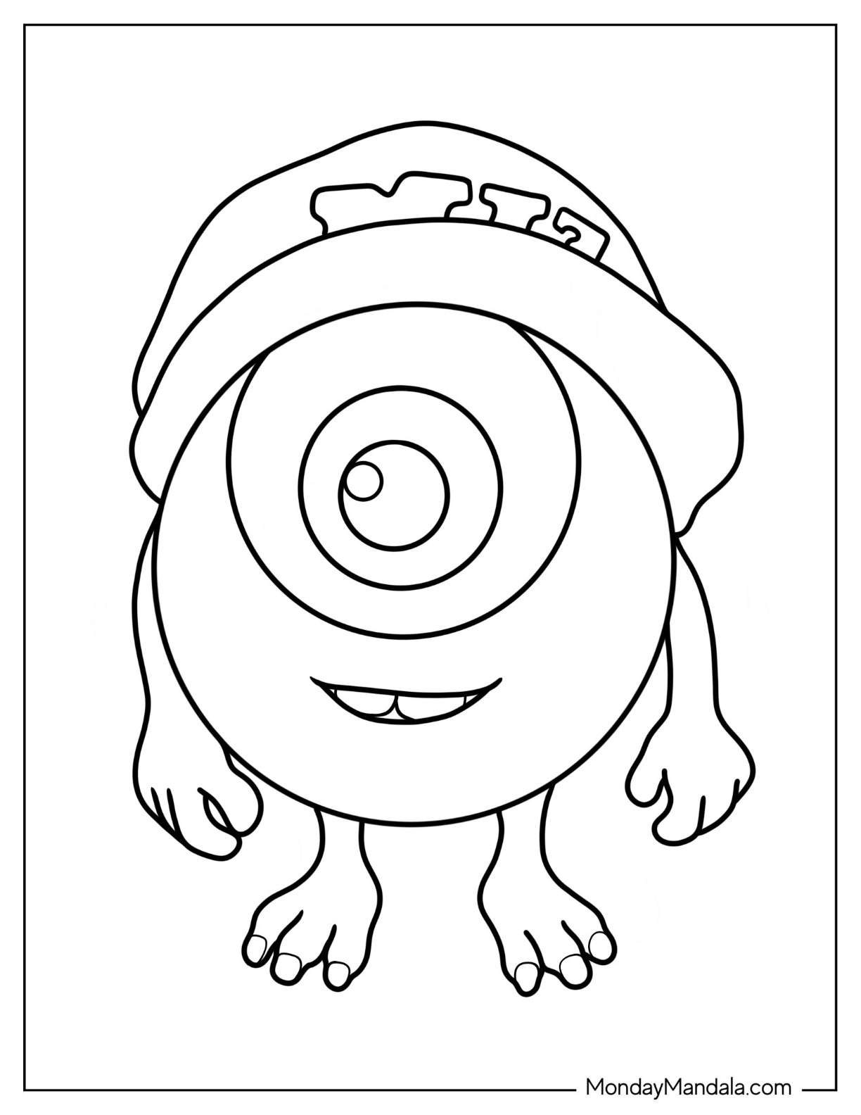 Cute coloring pages free pdf printables