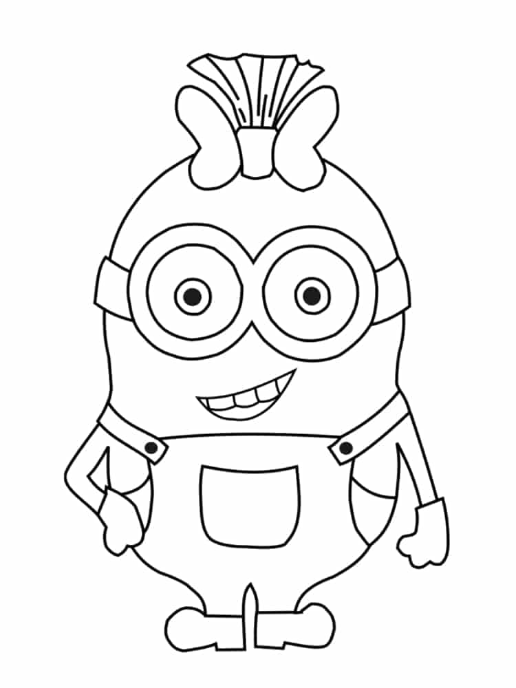 Despicable me coloring pages
