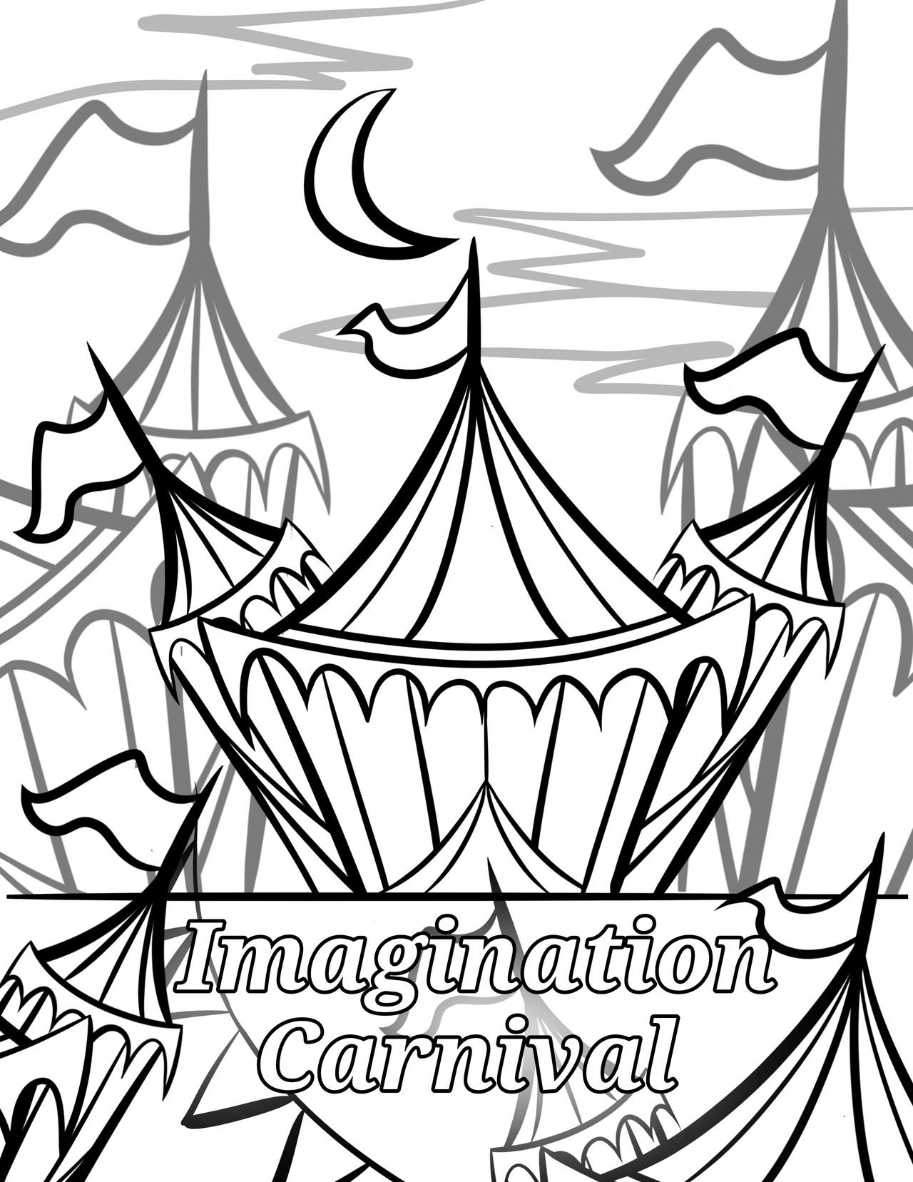 Imagination carnival coloring page by attemptinggood on
