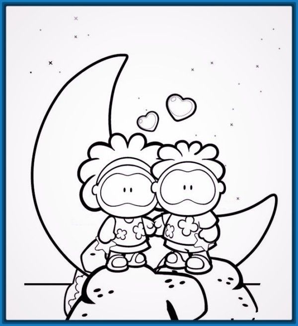 Dibujos fãciles de amor a lãpiz kawaii para dibujar imprimir colorear colorear imãgenes disegni