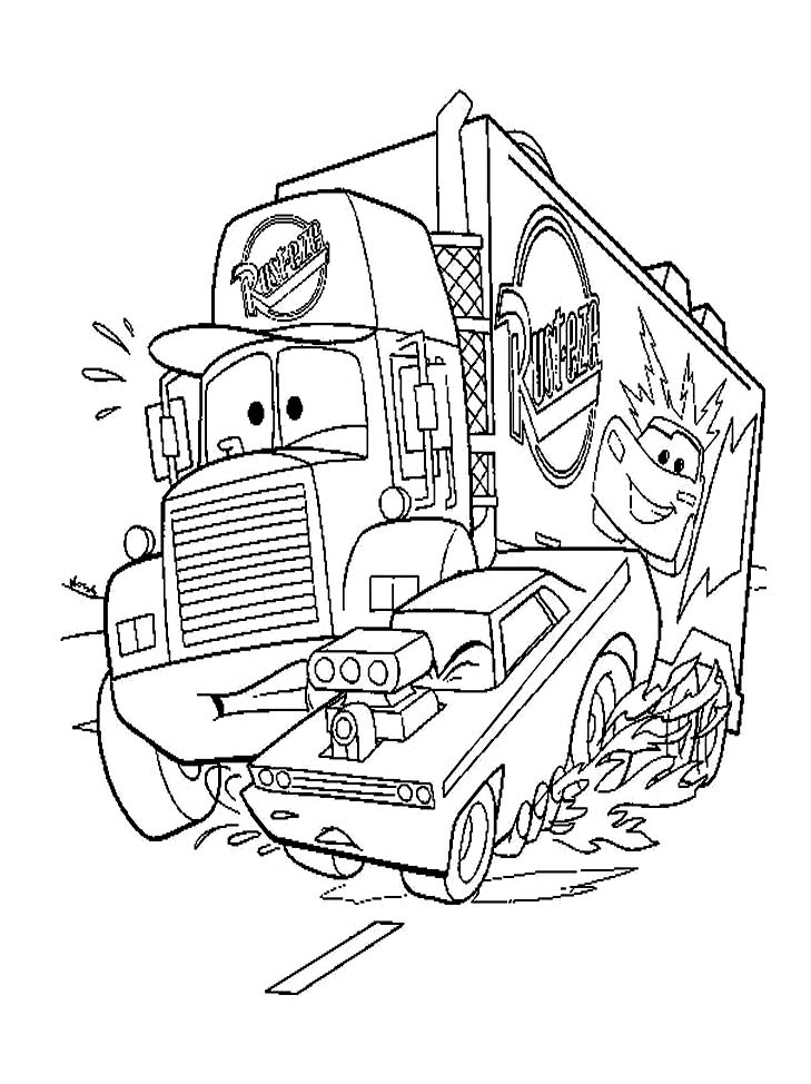 Free cars coloring pages to color