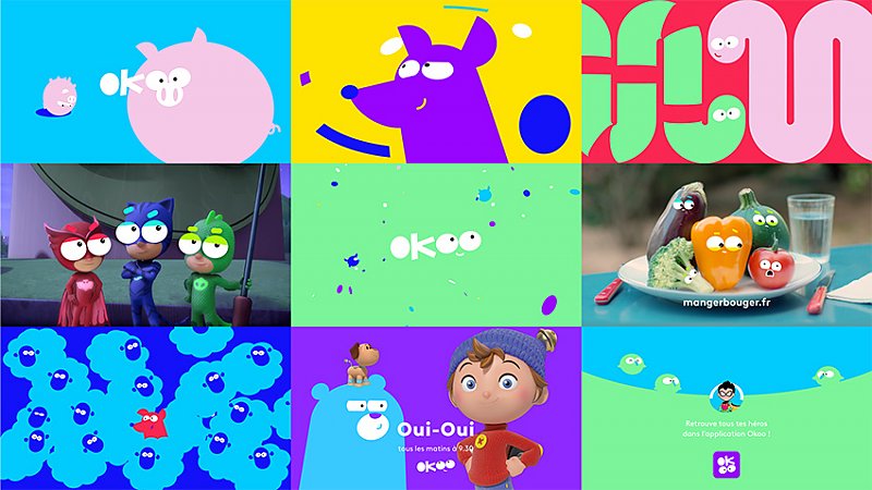 Eyes ears of europe gãdãon creates a design for the childrens programme of france tãlãvisions