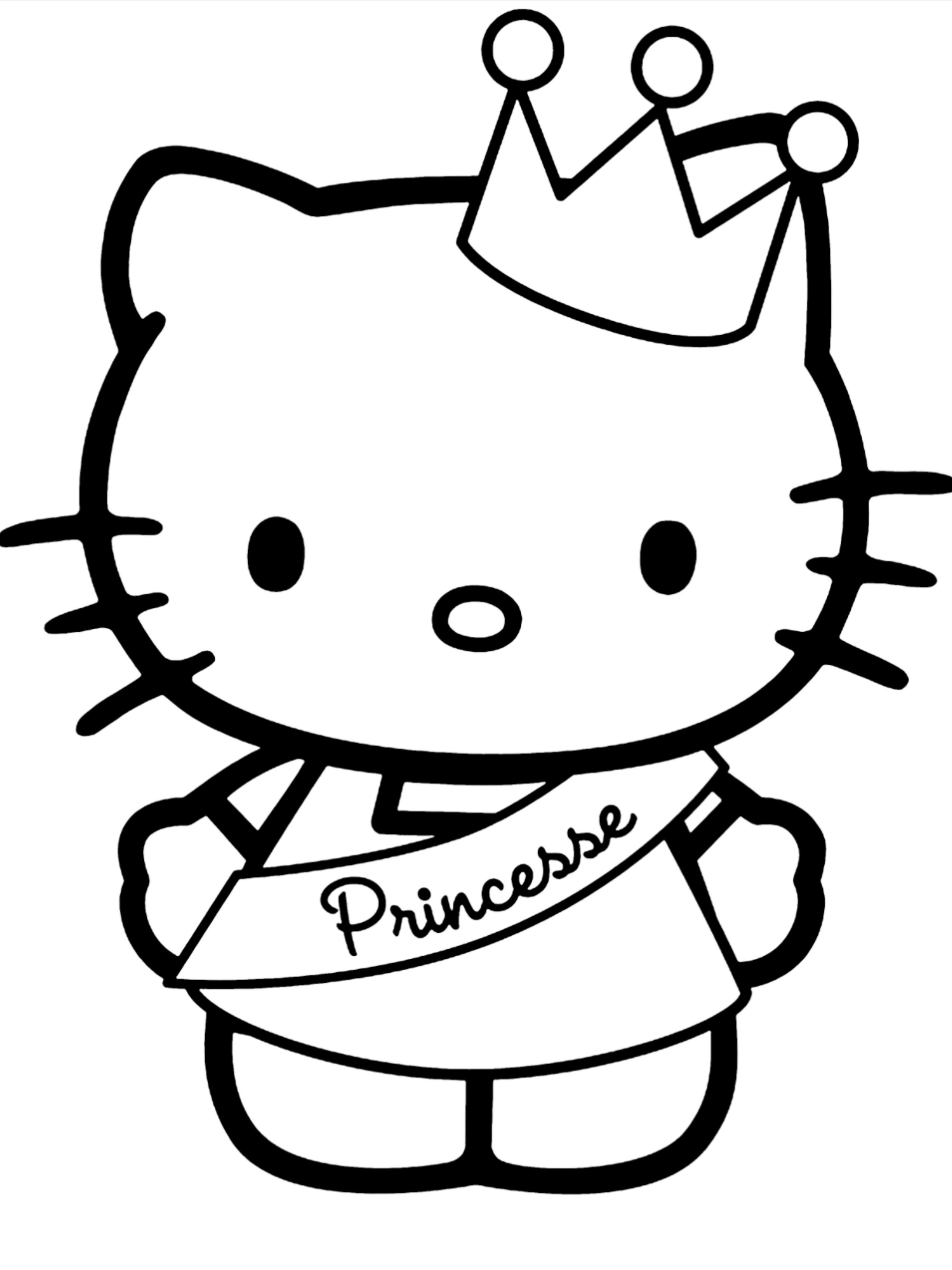 Hello kitty coloring pages for kids invitaciones de hello kitty hello kitty imagenes hello kitty para colorear