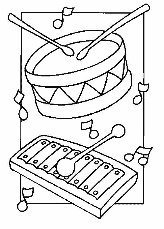 Fichas de instrumentos musicales guitarra piano trompeta flautaâ instrumentos musicales para aprâ coloriage instrument de musique coloriage musique musique