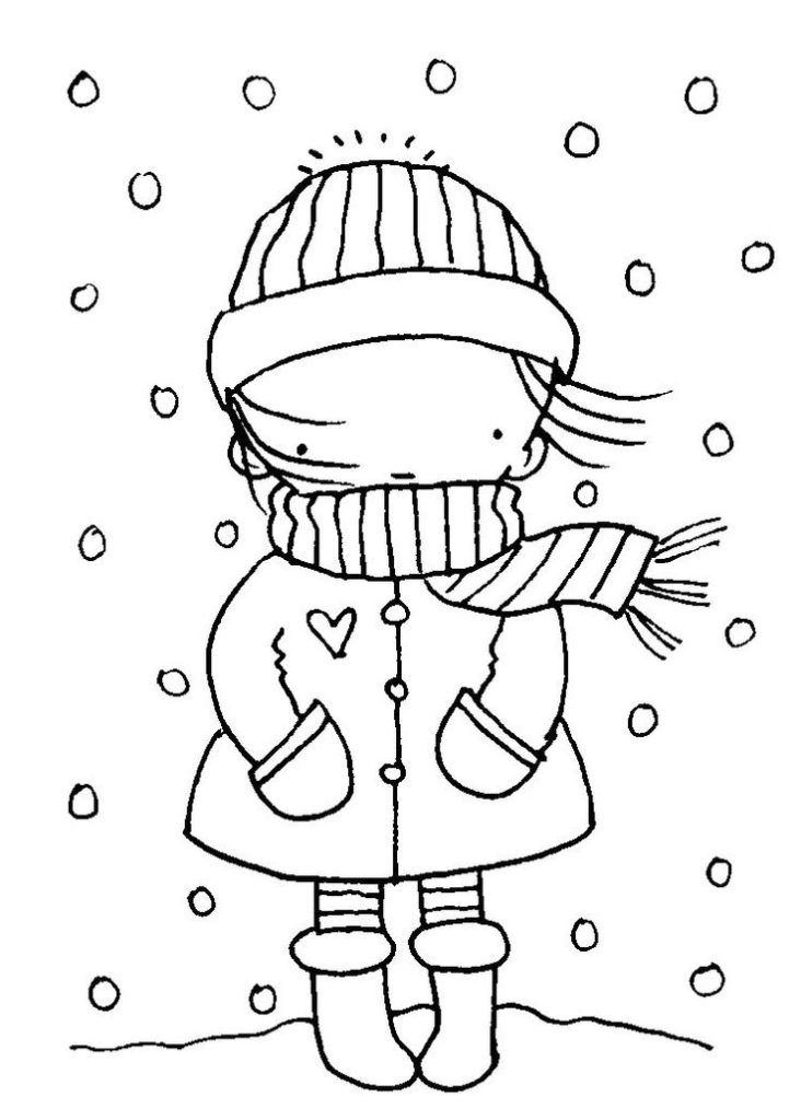 Printable coloring pages coloring pages winter winter drawings digi stamps