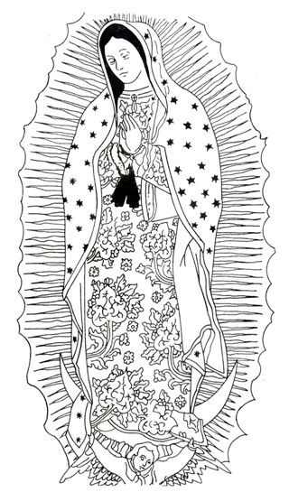 Our lady of guadalupe arts and crafts