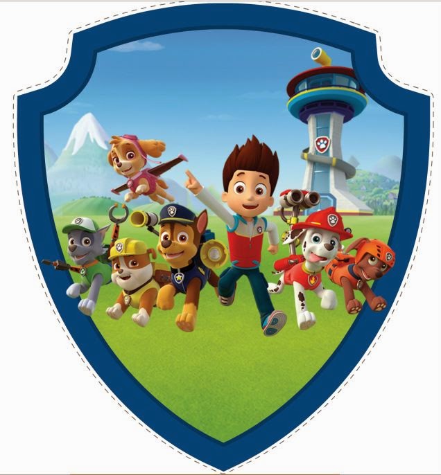 Paw patrol free printable kit