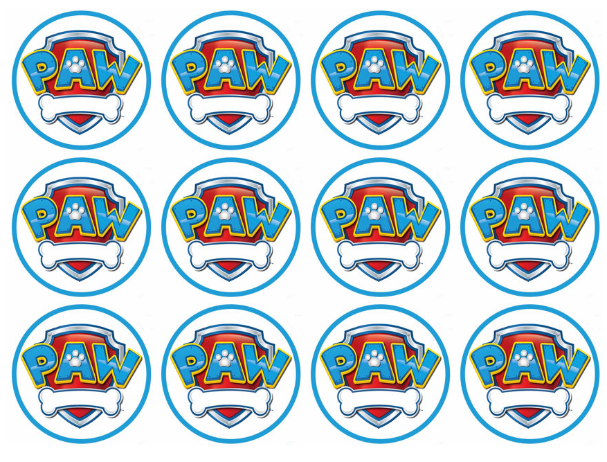 Paw patrol free printable kit