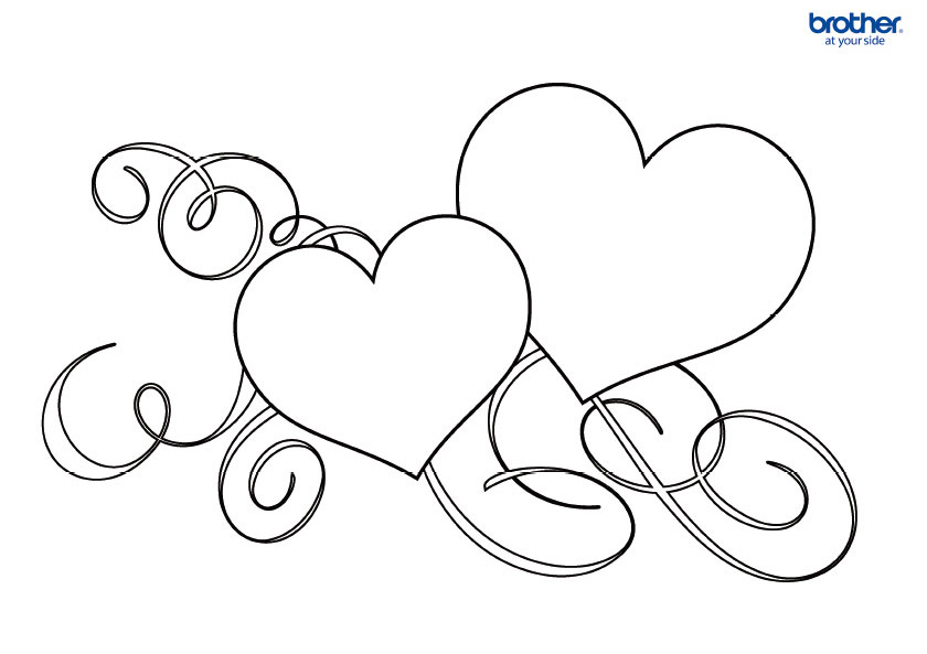Free printable coloring page template